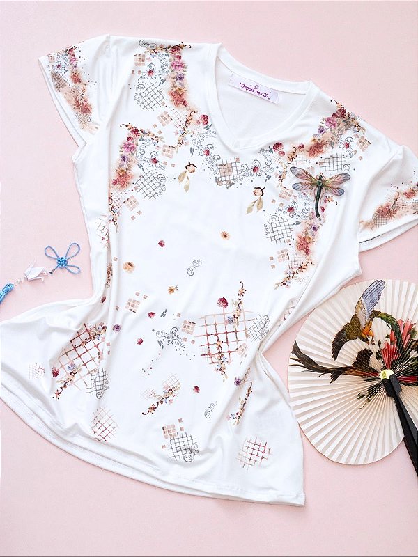 Blusa Libélula Encantada