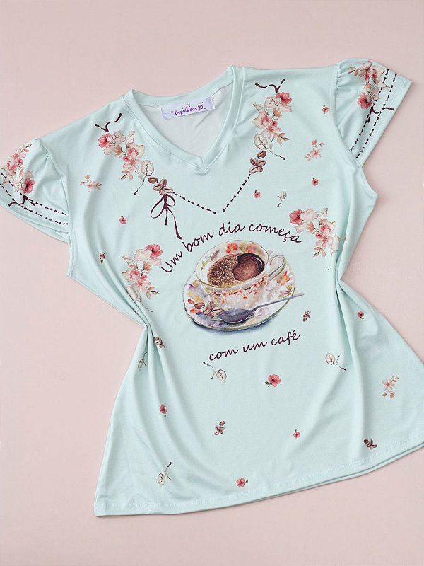 Blusa Cafézinho