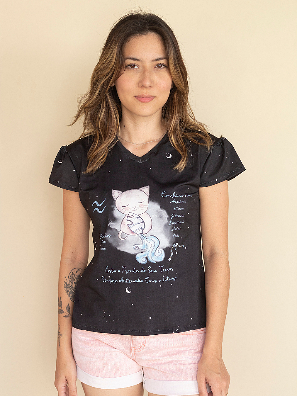 Blusa Aquário