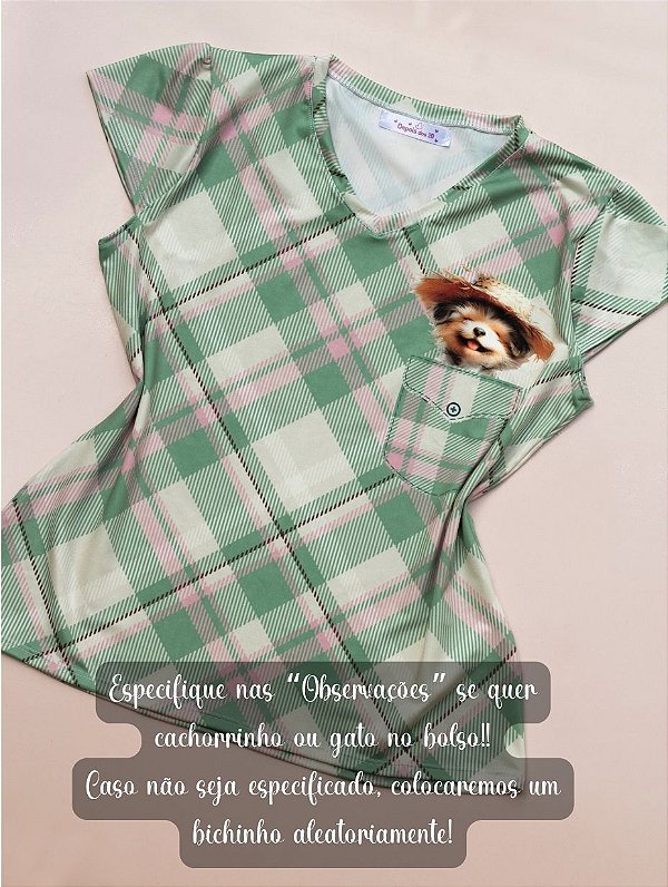 Blusa Xadrez