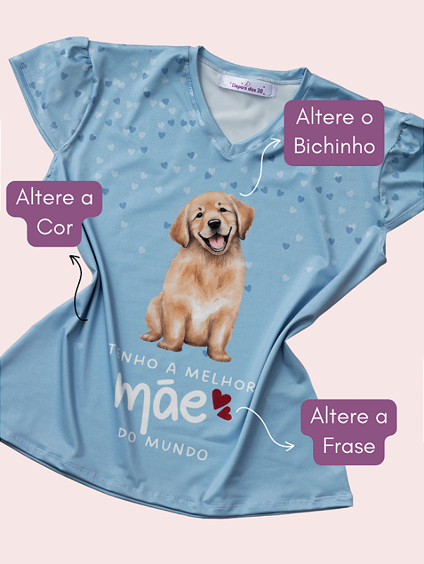 Blusa Pet Personalizada