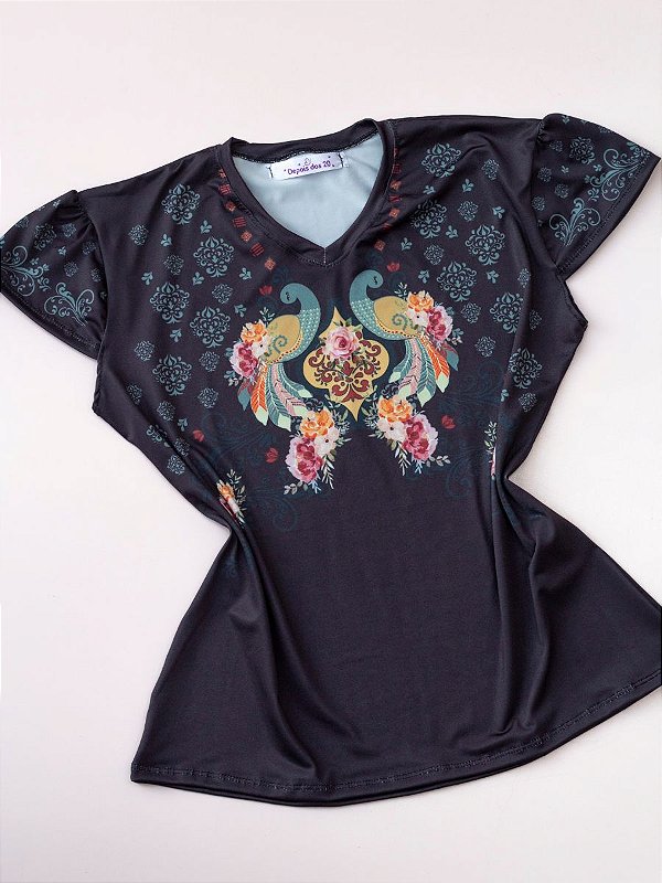 Blusa Pavão