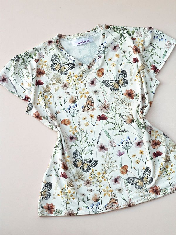 Blusa Borboletário