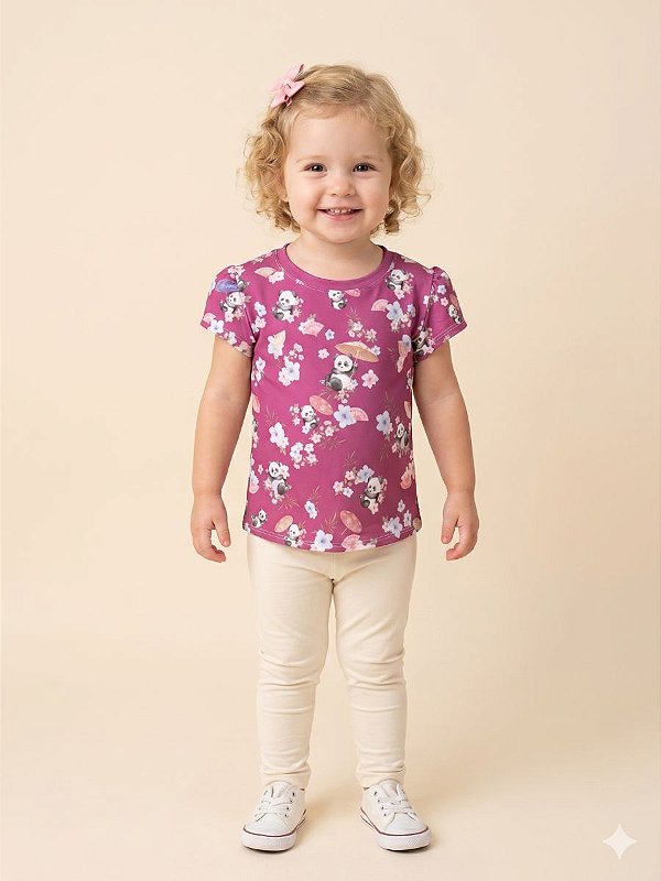 Blusa Panda Infantil