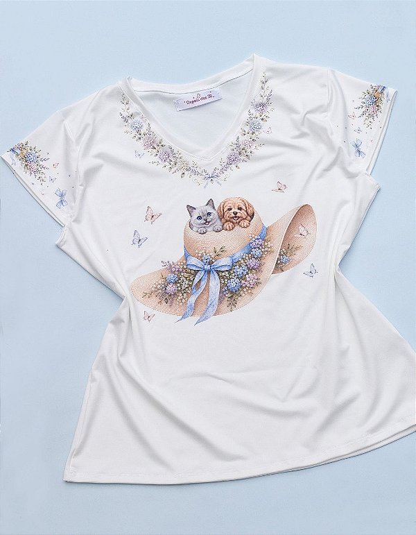 Blusa Chapéu