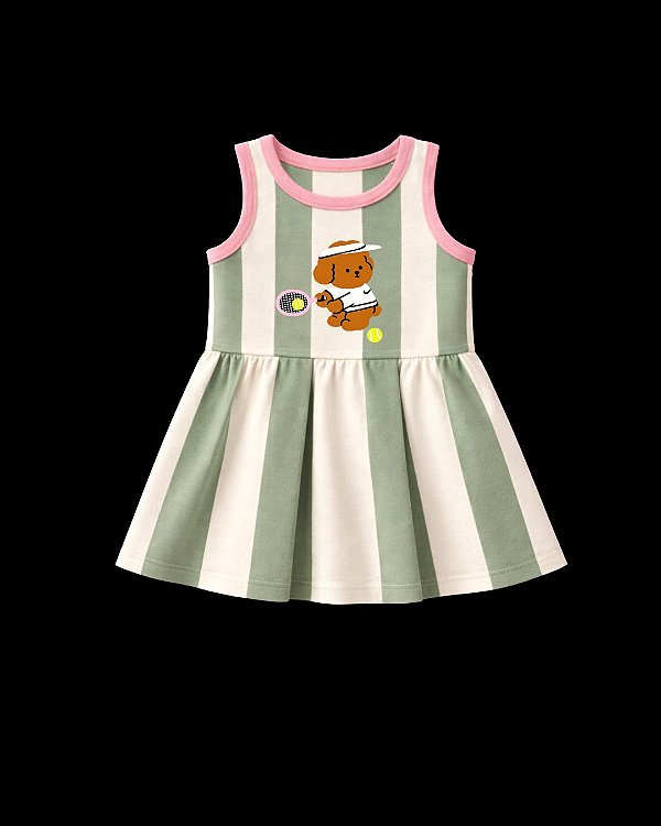 Vestido Ursinho Tenista