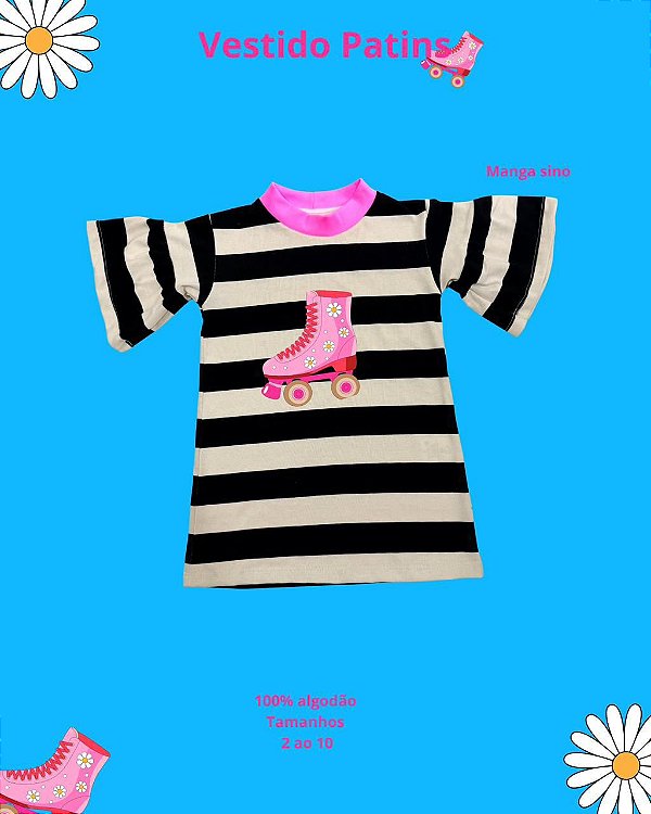 Vestido Patins