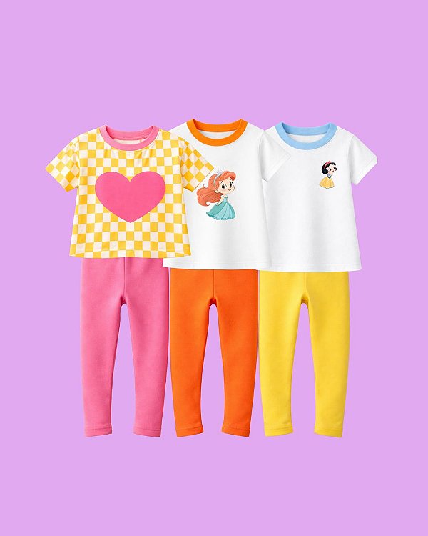 Calça Legging Amarela