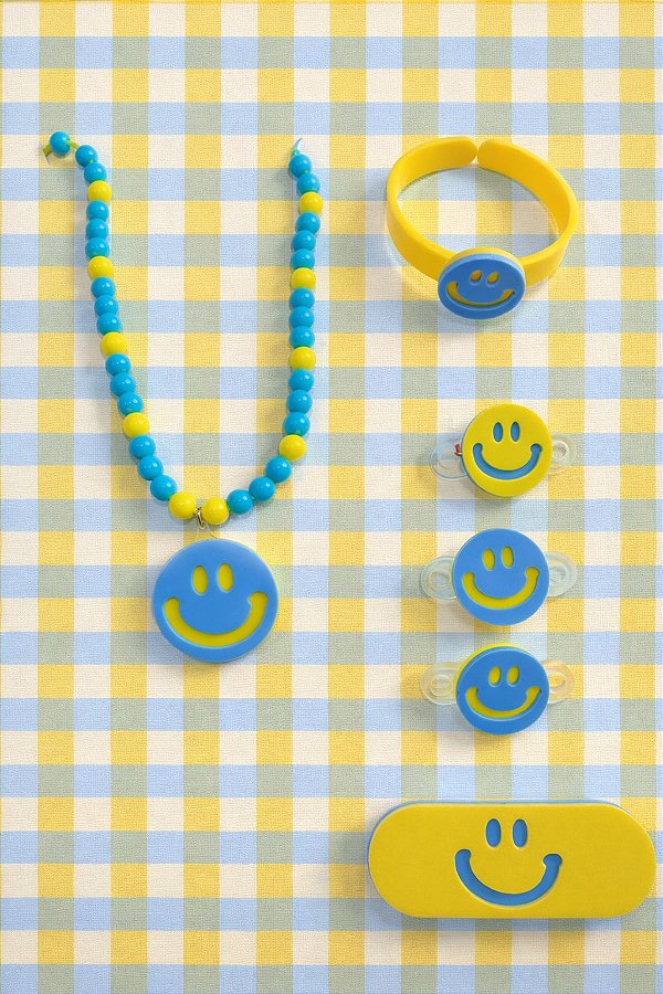 Kit Acessórios Smile Azul