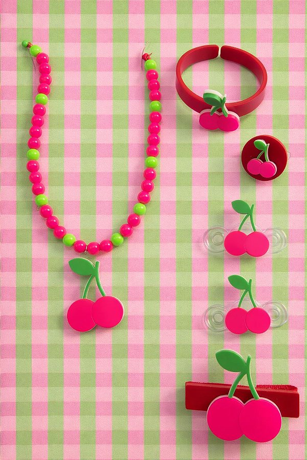 Kit Acessórios Cereja