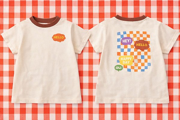 Camiseta Xadrez Hello