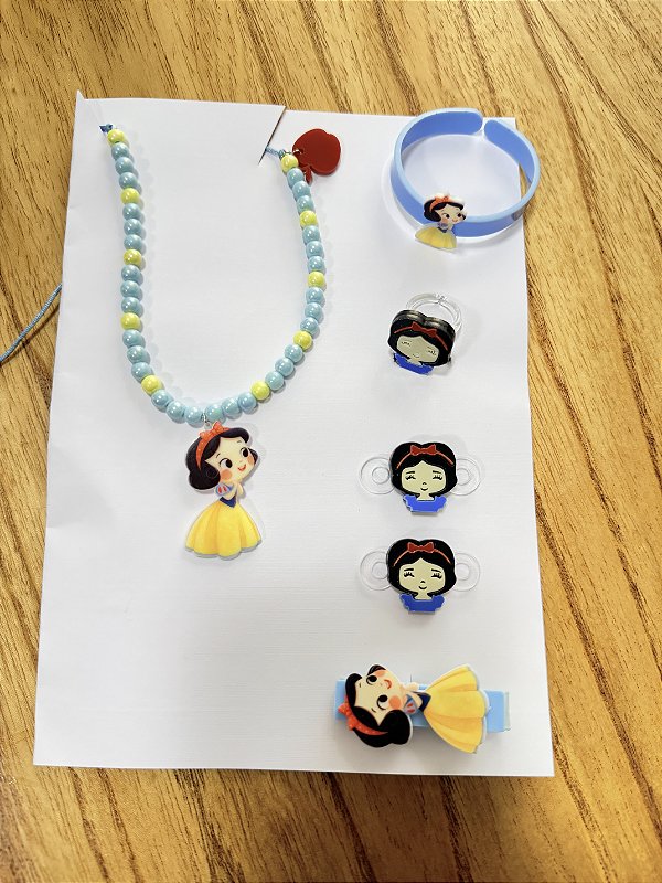 Kit Acessórios Branca de neve