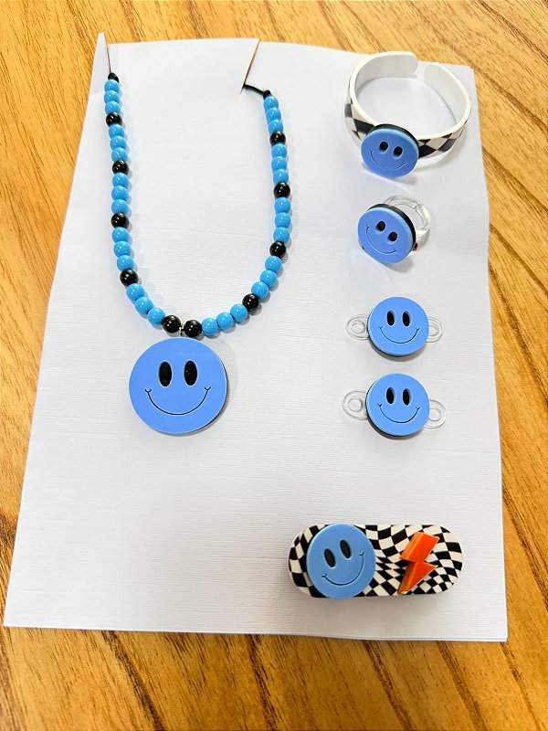 Kit Acessórios Smile xadrez