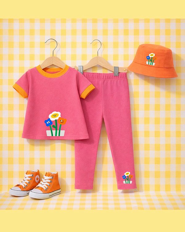 Conjunto Rosa Goiaba