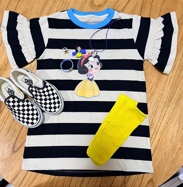 Kit Vestido Branca de Neve - Atacado