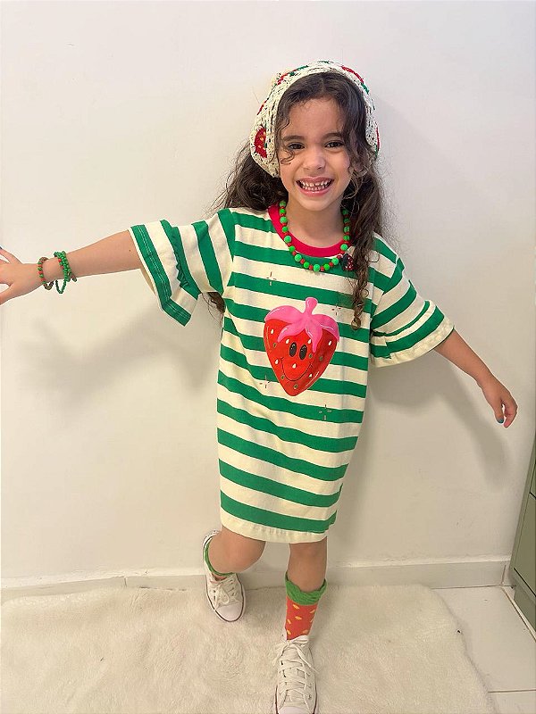 Vestido Morango
