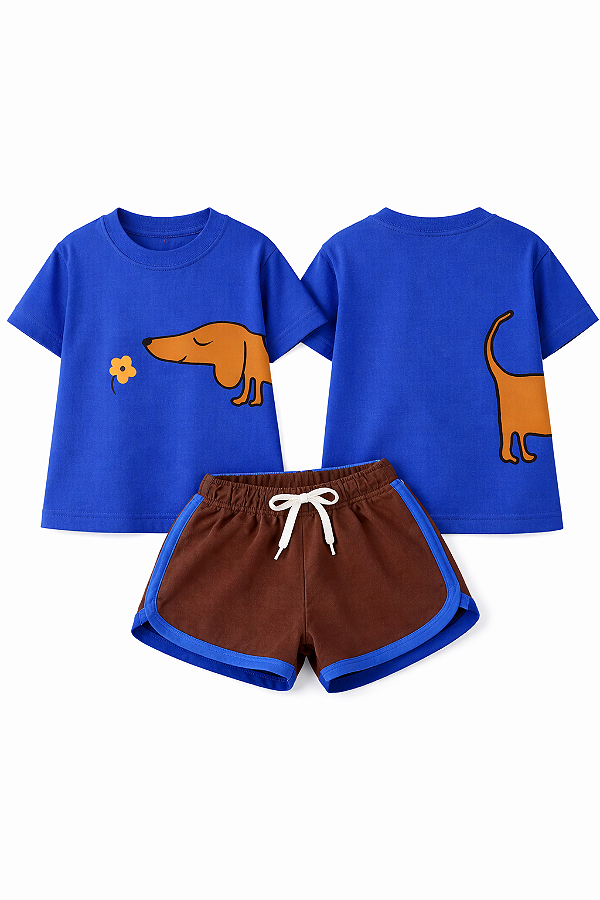 Camiseta Cachorrinho - Atacado