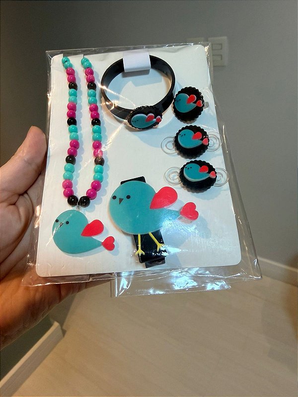 Kit Acessórios Passarinho