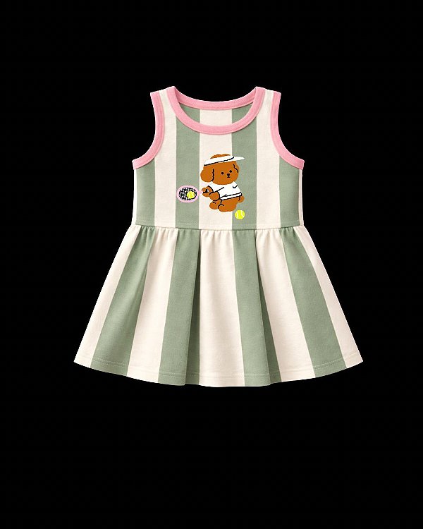 Vestido Ursinho Tenista