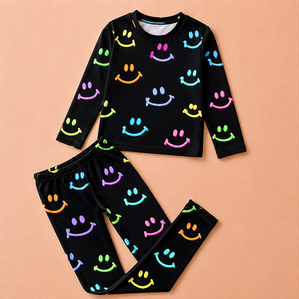 Conjunto térmico Preto Smile