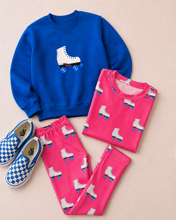 Kit moletom Royal Patins