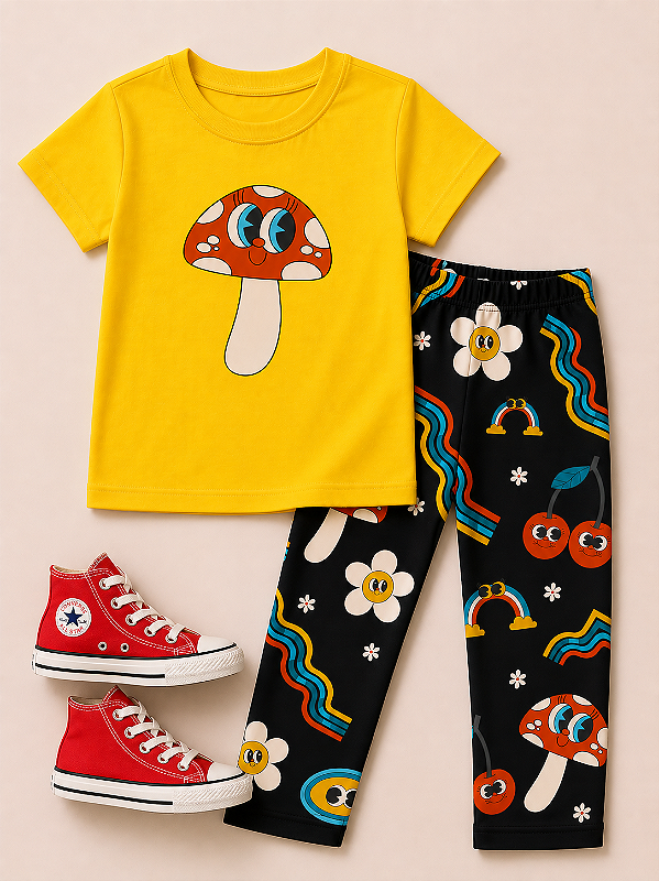 Camiseta Cogumelo