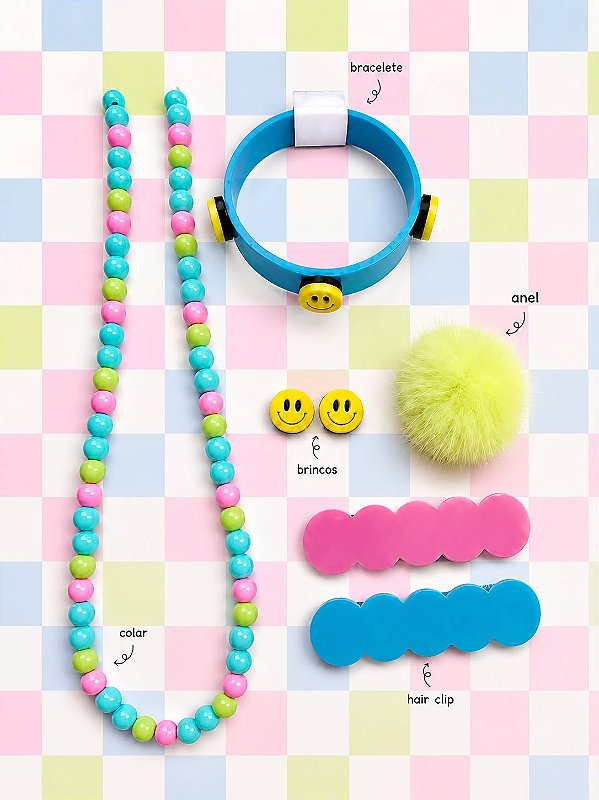 Kit Acessórios Smile color