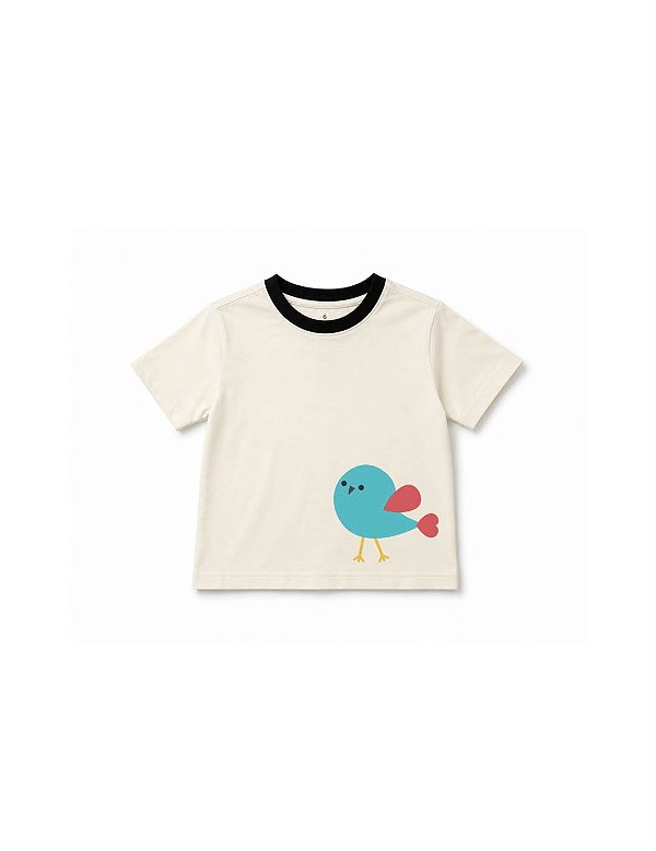 Camiseta off Passarinho