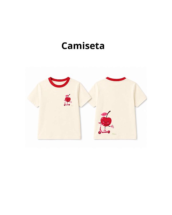 Camiseta cereja