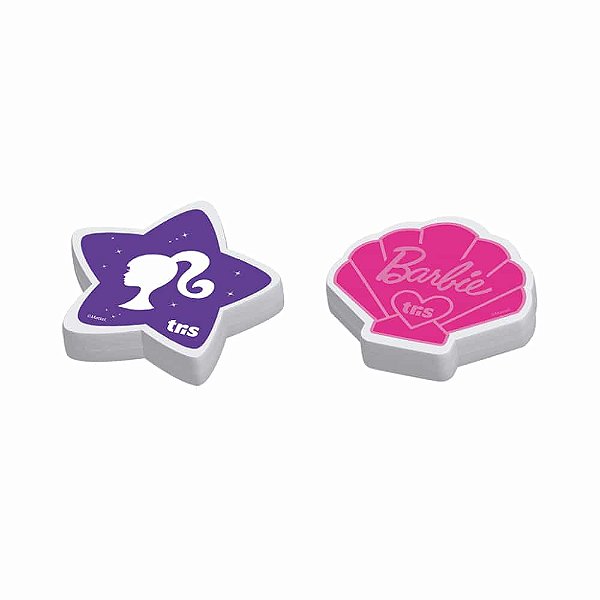 APONTADOR + BORRACHA BARBIE 2 PCS CART