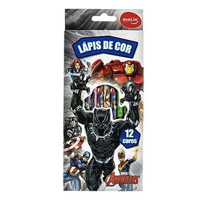 LAPIS COLORIR C/12 AVENGERS