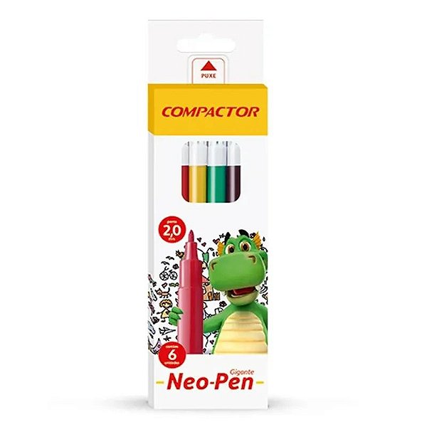 HIDROGRAFICA NEO PEN GIGANTE C/6