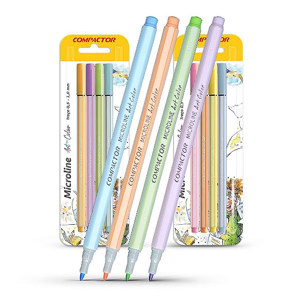 MICROLINE ART COLOR CORES PASTEIS 02 BL/4