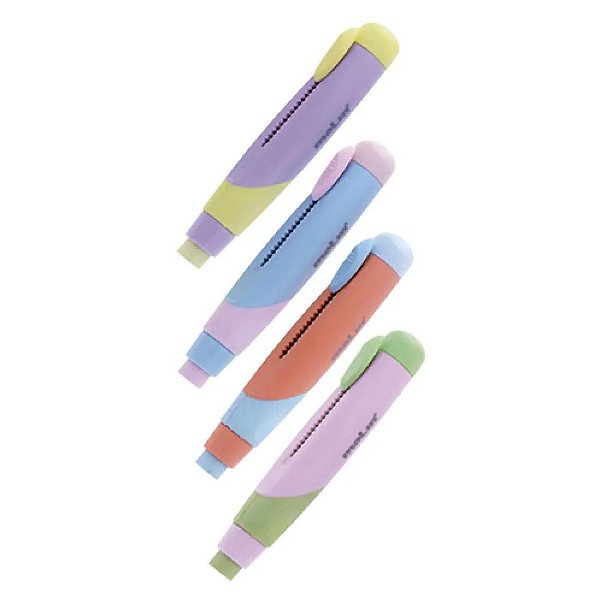 CANETA BORRACHA PASTEL