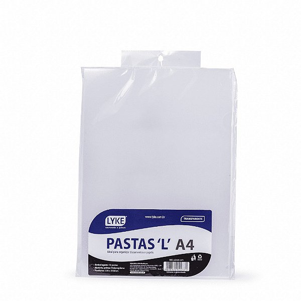 PASTA L A4 CRISTAL