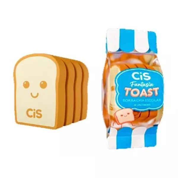 BORRACHA DECORADA FANTASIA TOASTY