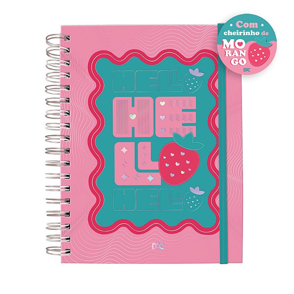 CADERNO SMART COLEGIAL HELLO