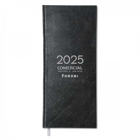 AGENDA COSTURADA 123X275 208F. COMERCIAL FORONI