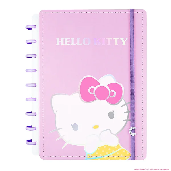 CADERNO INTELIGENTE 172X231MM 1X1 80FLS HELLO KITTY
