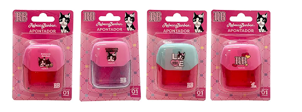 APONTADOR DUPLO REBECCA BLISTER C/1 UN