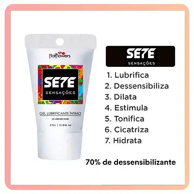 Sete Sensações | 70% de Dessensibilizante