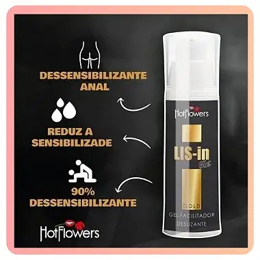 Lis-In Gold Gel Anal | 90% De Dessensibilizante