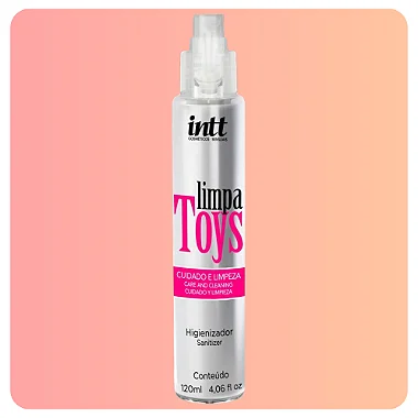 Limpa Toys Higienizador 120 Ml Intt
