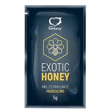 Melzinho Masculino Exotic Honey Energy   5G Sexy Fantasy