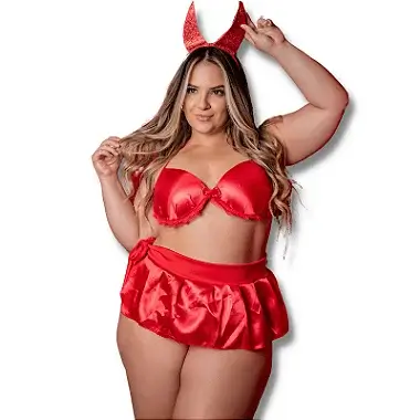 Fantasia Pestinha Plus Size