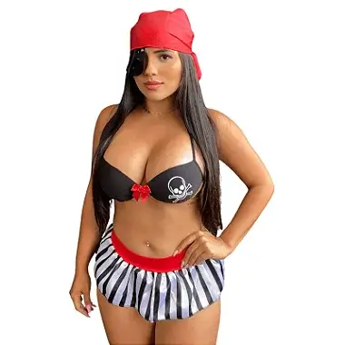 Fantasia Pirata Com Bojo