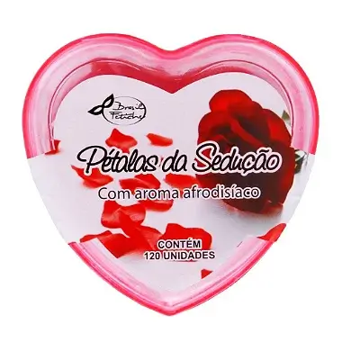 Pétalas Da Sedução Perfumadas com Essências Afrodisíacas