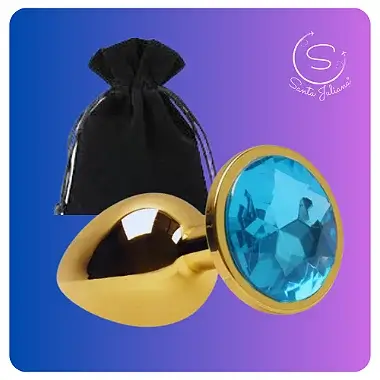 Plug Anal  | tam . P |  Dourado | Céu Azul