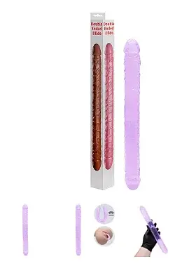 Pênis Realístico Ponta Dupla 33,5 x 3,2cm