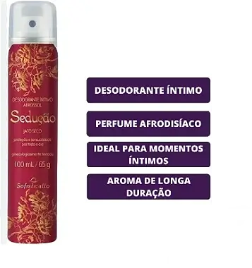 Sedução Desodorante Íntimo Aerossol